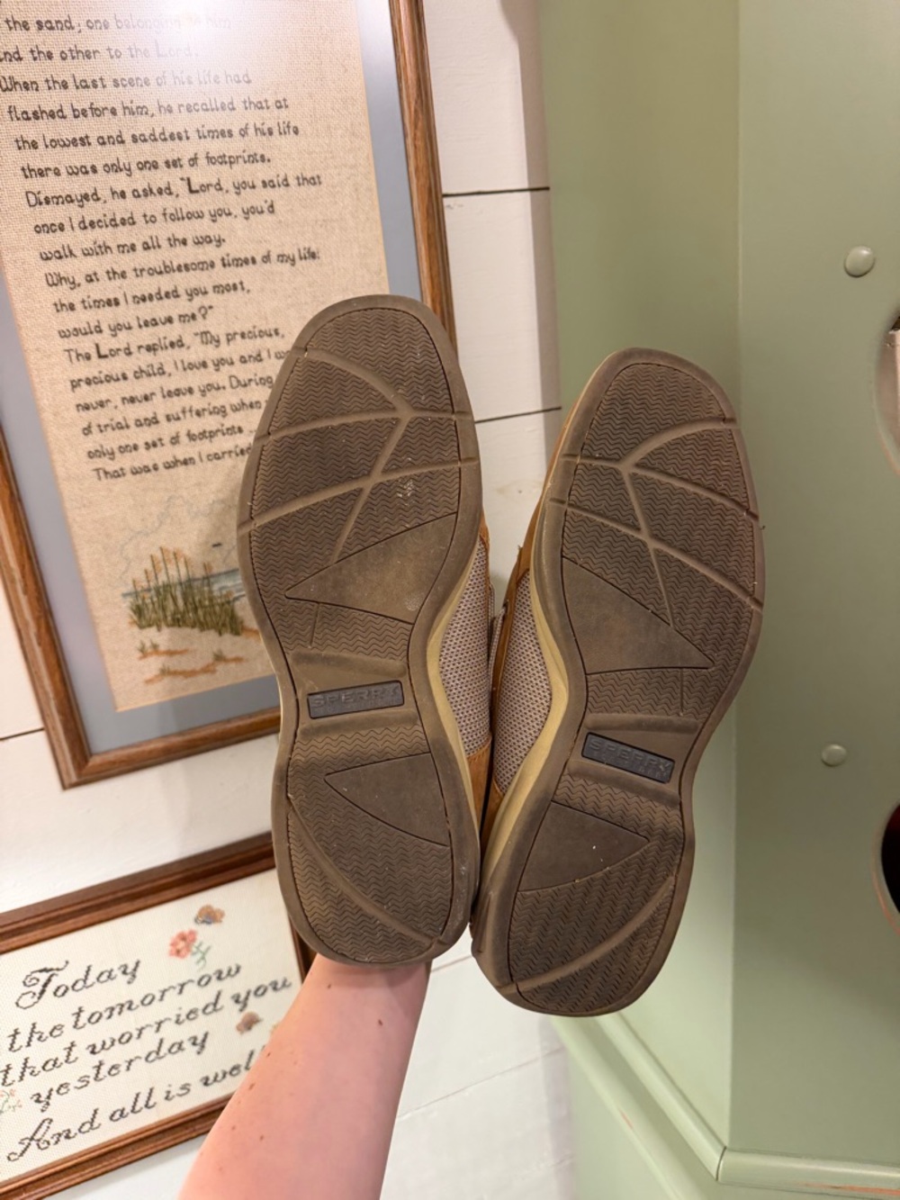 Sperry Top-Sider Men’s Leather Boat Shoes Size 11.5 - Picture 2 of 7